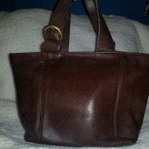 Vintage COACH 4133 Brown Leather Waverly Tote Bag